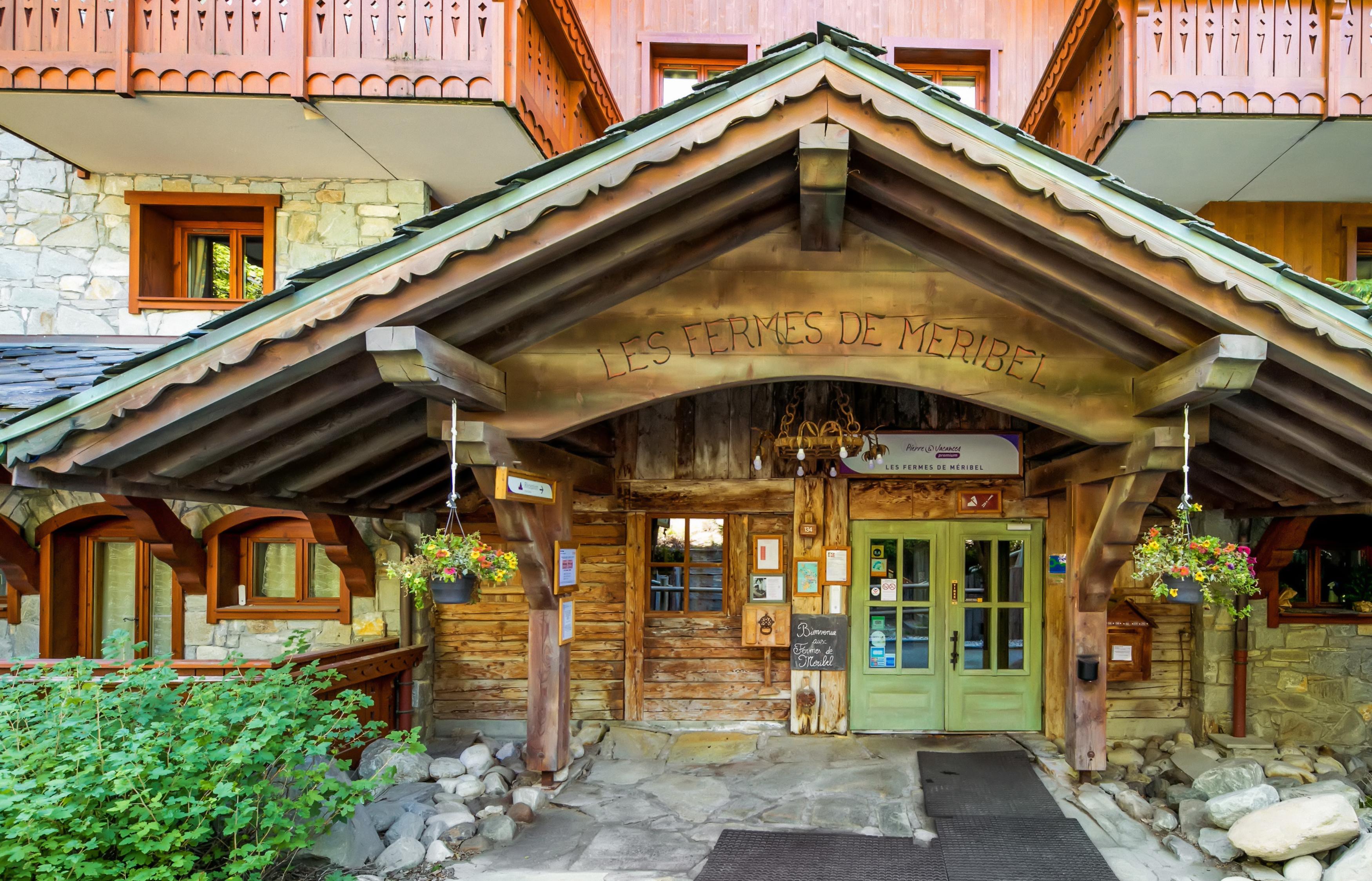 Residence Pierre & Vacances Premium Les Fermes De Мерибель Экстерьер фото
