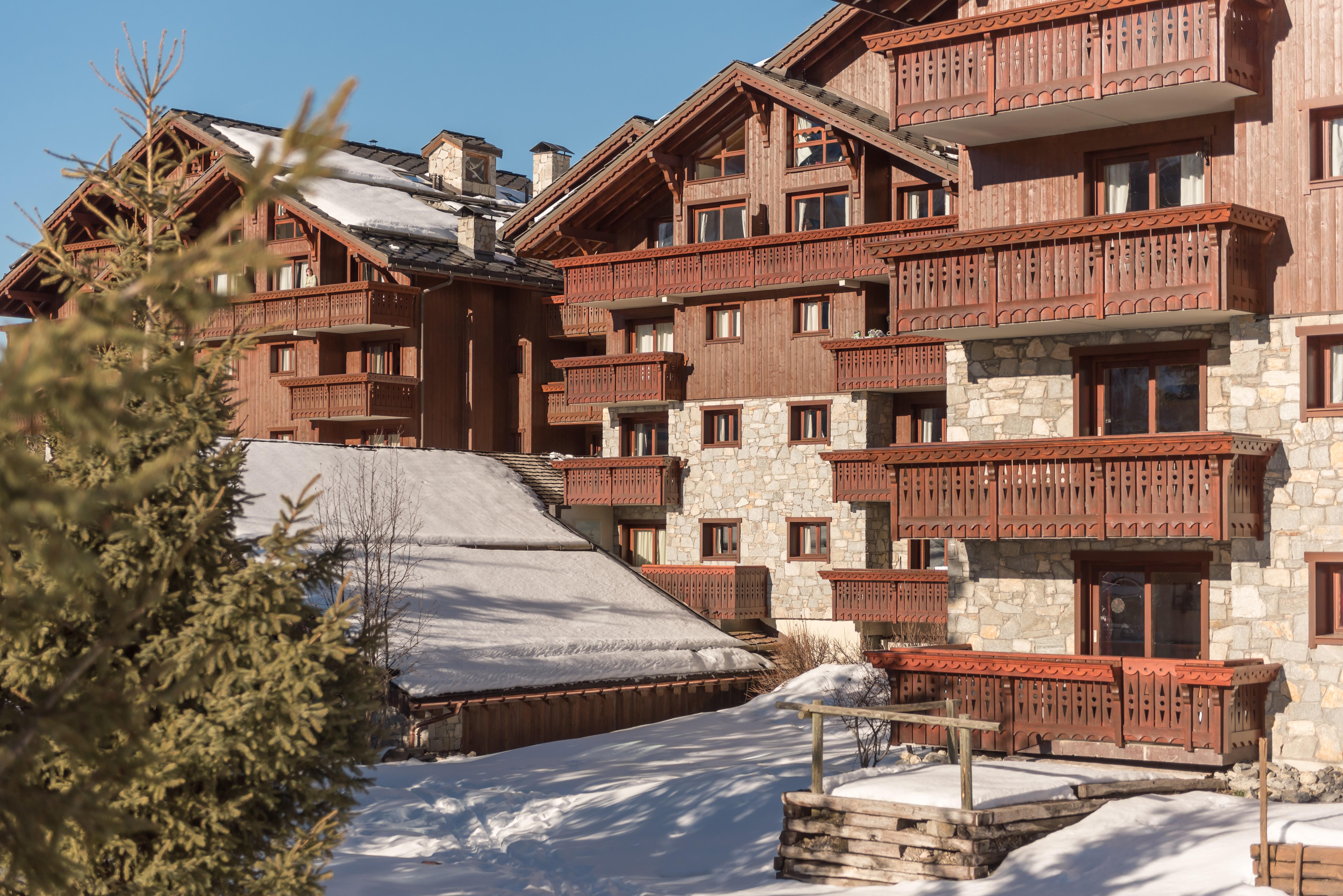 Residence Pierre & Vacances Premium Les Fermes De Мерибель Экстерьер фото