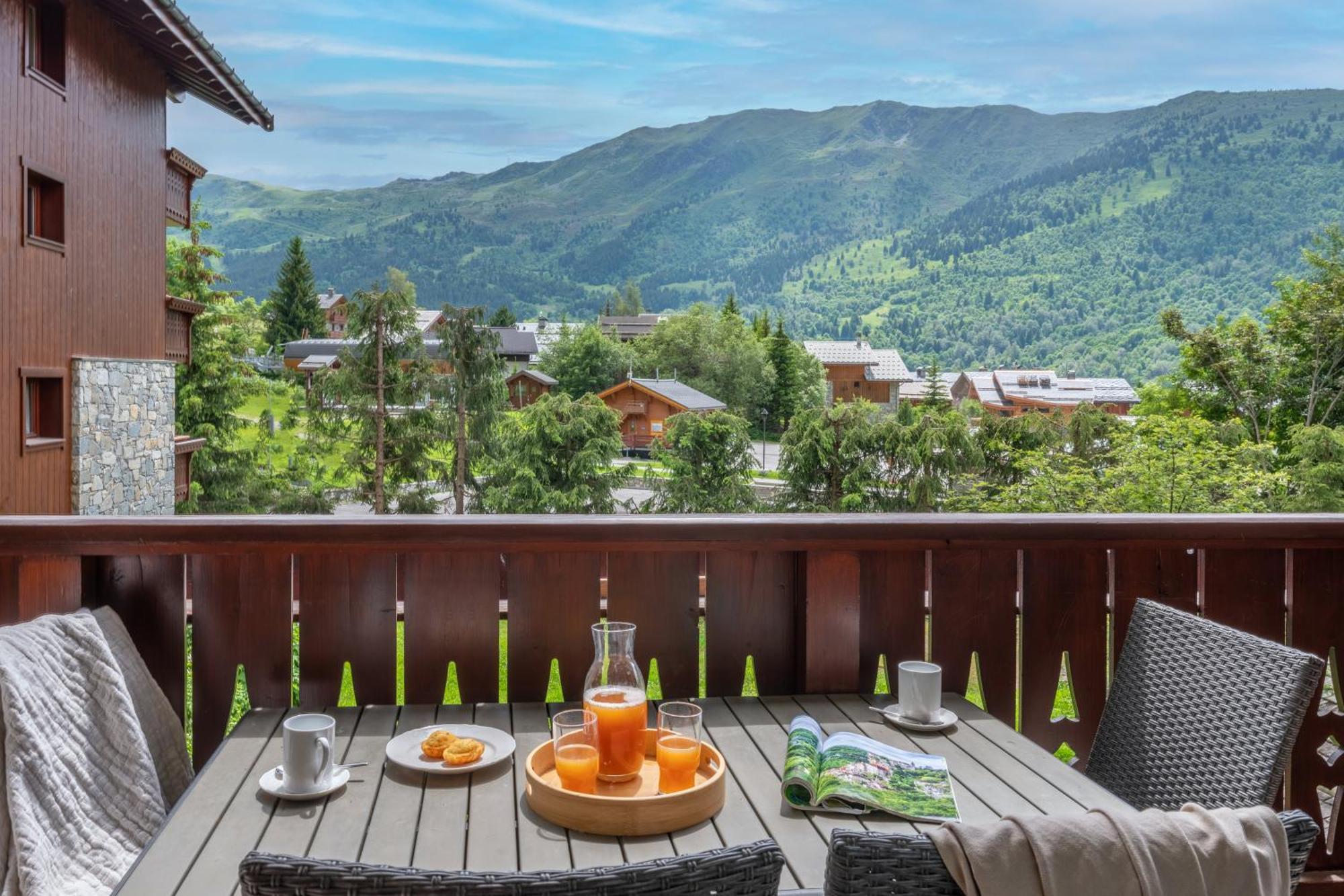 Residence Pierre & Vacances Premium Les Fermes De Мерибель Экстерьер фото