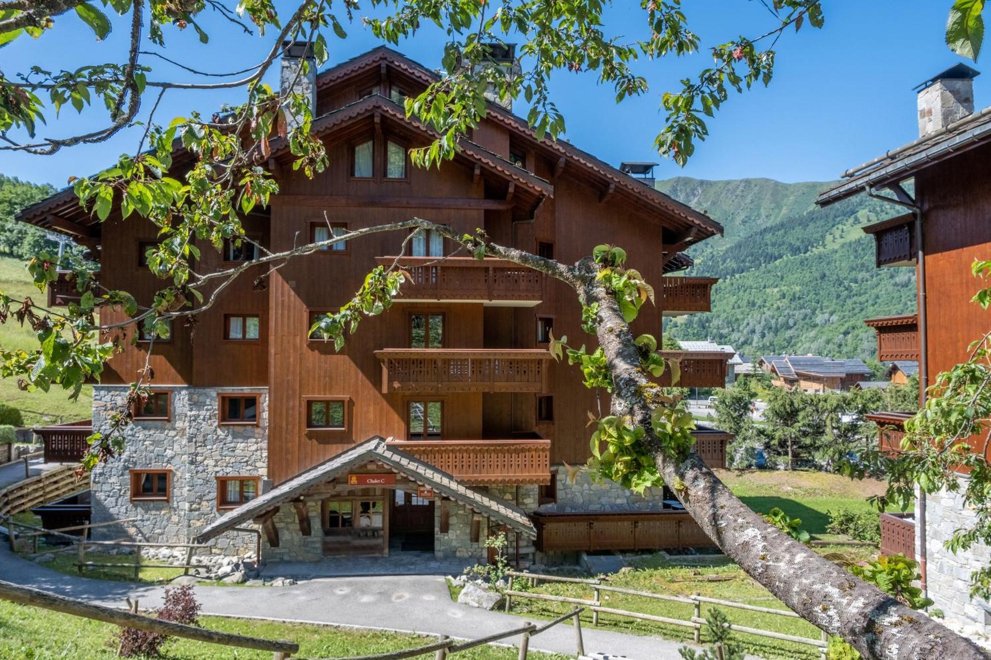 Residence Pierre & Vacances Premium Les Fermes De Мерибель Экстерьер фото